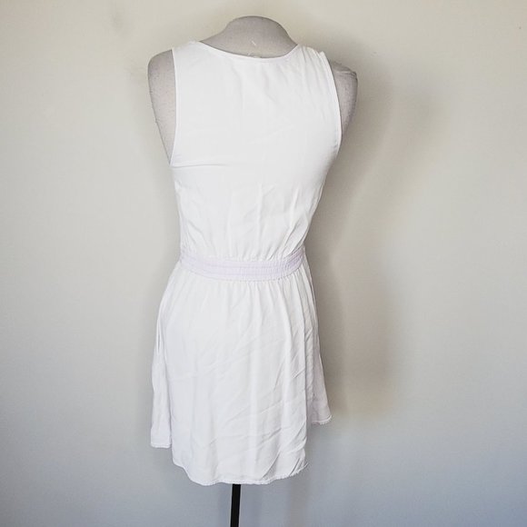 ARITZIA TALULA Dip Dye White Purple Lounge Dress - Picture 5 of 9